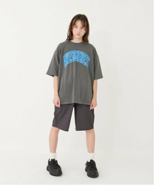 GLAZOS / グラソス Tシャツ | 【大人向けサイズあり】【ヘビーウェイト天竺】ピグメントカレッジロゴTシャツ | 詳細16