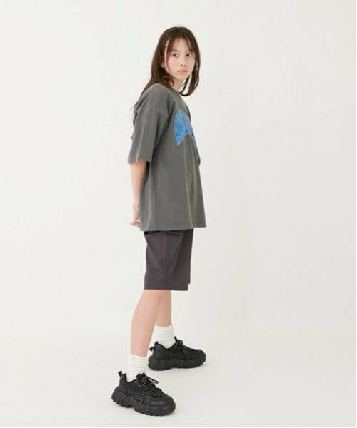 GLAZOS / グラソス Tシャツ | 【大人向けサイズあり】【ヘビーウェイト天竺】ピグメントカレッジロゴTシャツ | 詳細17