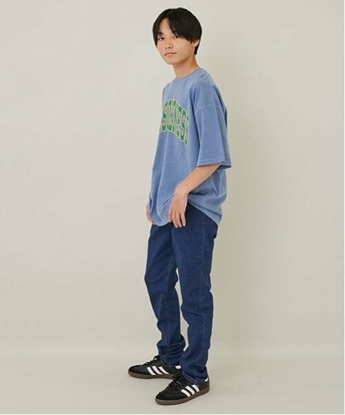 GLAZOS / グラソス Tシャツ | 【大人向けサイズあり】【ヘビーウェイト天竺】ピグメントカレッジロゴTシャツ | 詳細21