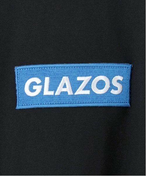 GLAZOS / グラソス Tシャツ | 【大人向けサイズあり】【ヘビーウェイト天竺】BOX刺しゅうロゴTシャツ | 詳細3