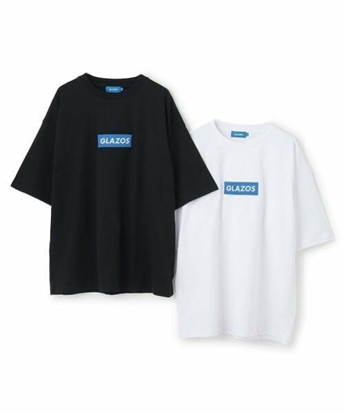 GLAZOS / グラソス Tシャツ | 【大人向けサイズあり】【ヘビーウェイト天竺】BOX刺しゅうロゴTシャツ | 詳細7