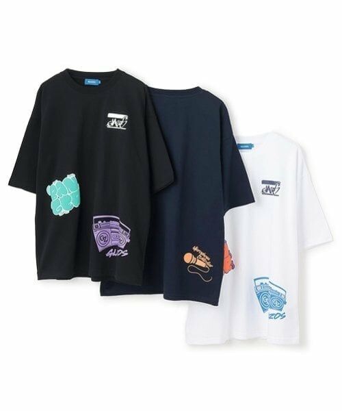 GLAZOS / グラソス Tシャツ | 【大人向けサイズあり】【ヘビーウェイト天竺】ランダムプリントTシャツ | 詳細17