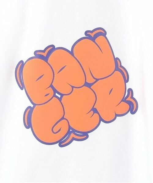 GLAZOS / グラソス Tシャツ | 【大人向けサイズあり】【ヘビーウェイト天竺】ランダムプリントTシャツ | 詳細4