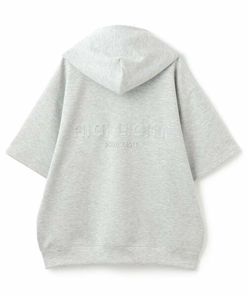 GLAZOS / グラソス パーカー | 【大人向けサイズあり】【接触冷感】エアリークッション・ZIPUP半袖パーカー | 詳細1