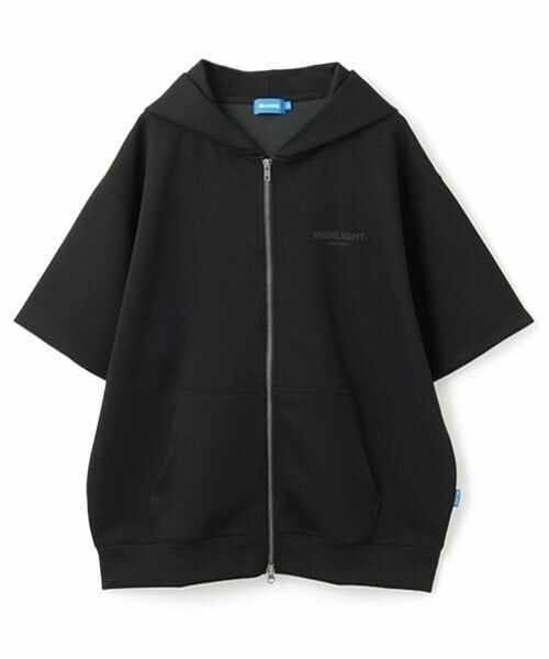 GLAZOS / グラソス パーカー | 【大人向けサイズあり】【接触冷感】エアリークッション・ZIPUP半袖パーカー | 詳細12