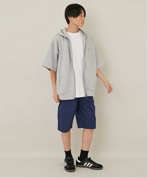 GLAZOS / グラソス パーカー | 【大人向けサイズあり】【接触冷感】エアリークッション・ZIPUP半袖パーカー | 詳細16