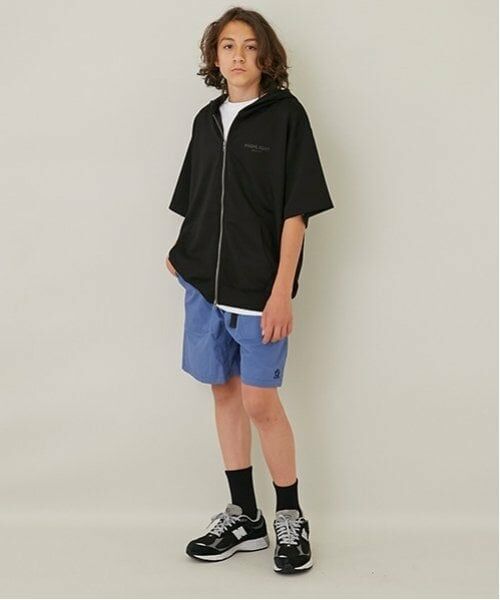 GLAZOS / グラソス パーカー | 【大人向けサイズあり】【接触冷感】エアリークッション・ZIPUP半袖パーカー | 詳細18