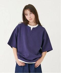 GLAZOS / グラソス Tシャツ | 【大人向けサイズあり】【接触冷感】エアリークッション・キーネック半袖Tシャツ