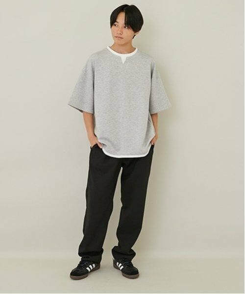 GLAZOS / グラソス Tシャツ | 【大人向けサイズあり】【接触冷感】エアリークッション・キーネック半袖Tシャツ | 詳細11