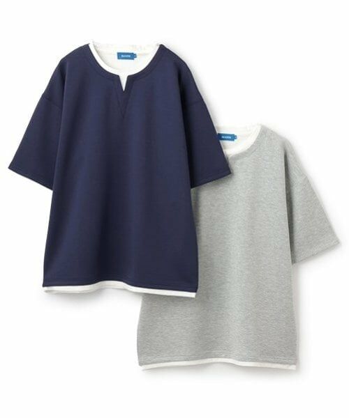 GLAZOS / グラソス Tシャツ | 【大人向けサイズあり】【接触冷感】エアリークッション・キーネック半袖Tシャツ | 詳細6