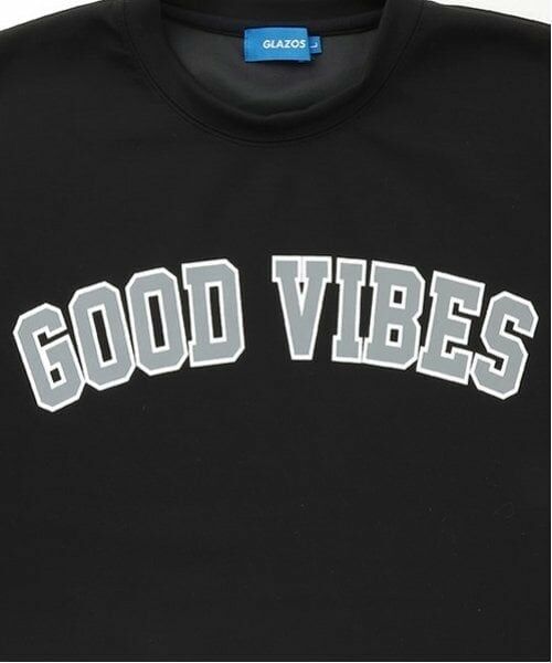 GLAZOS / グラソス Tシャツ | 【大人向けサイズあり】【接触冷感】エアリークッション・アーチロゴ半袖Tシャツ | 詳細4