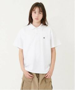 【大人向けサイズあり】【吸水速乾】カノコ・ワンポイント刺しゅう半袖ポロシャツ