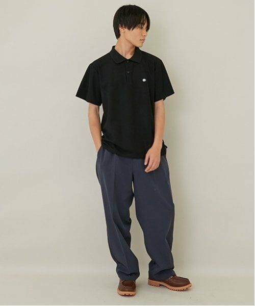 GLAZOS / グラソス Tシャツ | 【大人向けサイズあり】【吸水速乾】カノコ・ワンポイント刺しゅう半袖ポロシャツ | 詳細13