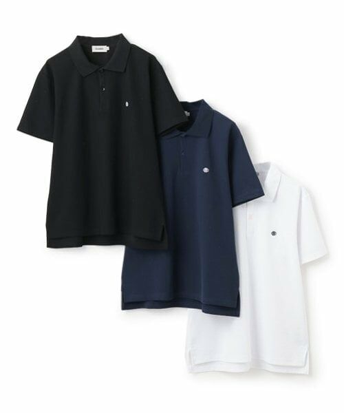 GLAZOS / グラソス Tシャツ | 【大人向けサイズあり】【吸水速乾】カノコ・ワンポイント刺しゅう半袖ポロシャツ | 詳細7