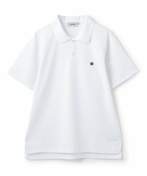 GLAZOS / グラソス Tシャツ | 【大人向けサイズあり】【吸水速乾】カノコ・ワンポイント刺しゅう半袖ポロシャツ | 詳細8