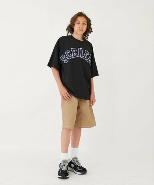 GLAZOS / グラソス Tシャツ | 【大人向けサイズあり】【GLSW.】【接触冷感】ハイクールコットン・アーチロゴアップリケ刺しゅう半袖Tシャツ | 詳細13