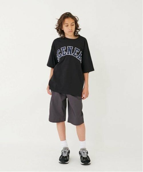 GLAZOS / グラソス Tシャツ | 【大人向けサイズあり】【GLSW.】【接触冷感】ハイクールコットン・アーチロゴアップリケ刺しゅう半袖Tシャツ | 詳細15