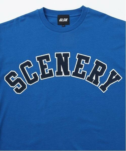 GLAZOS / グラソス Tシャツ | 【大人向けサイズあり】【GLSW.】【接触冷感】ハイクールコットン・アーチロゴアップリケ刺しゅう半袖Tシャツ | 詳細2