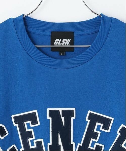 GLAZOS / グラソス Tシャツ | 【大人向けサイズあり】【GLSW.】【接触冷感】ハイクールコットン・アーチロゴアップリケ刺しゅう半袖Tシャツ | 詳細4