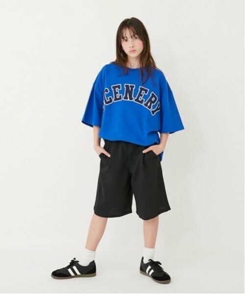 GLAZOS / グラソス Tシャツ | 【大人向けサイズあり】【GLSW.】【接触冷感】ハイクールコットン・アーチロゴアップリケ刺しゅう半袖Tシャツ | 詳細9