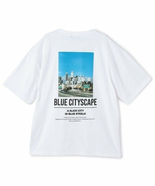 GLAZOS / グラソス Tシャツ | 【大人向けサイズあり】【接触冷感】ハイクールコットン・バックフォト半袖Tシャツ | 詳細1