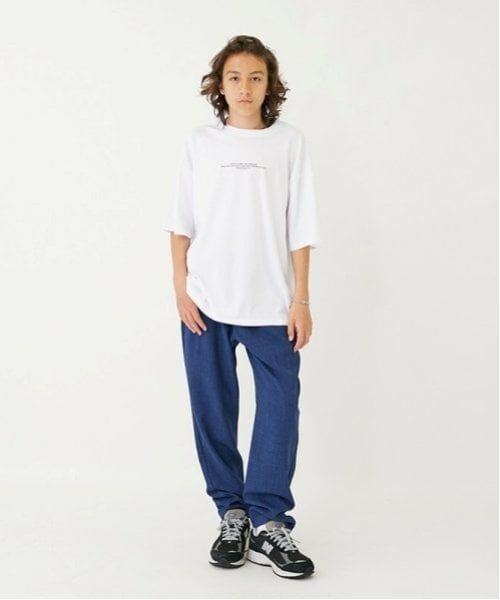 GLAZOS / グラソス Tシャツ | 【大人向けサイズあり】【接触冷感】ハイクールコットン・バックフォト半袖Tシャツ | 詳細14