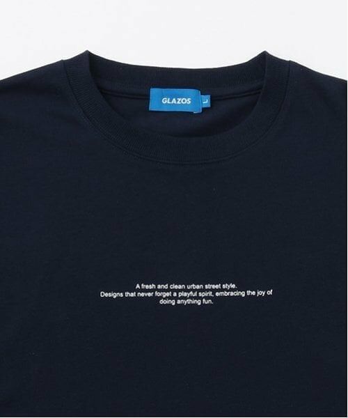GLAZOS / グラソス Tシャツ | 【大人向けサイズあり】【接触冷感】ハイクールコットン・バックフォト半袖Tシャツ | 詳細4