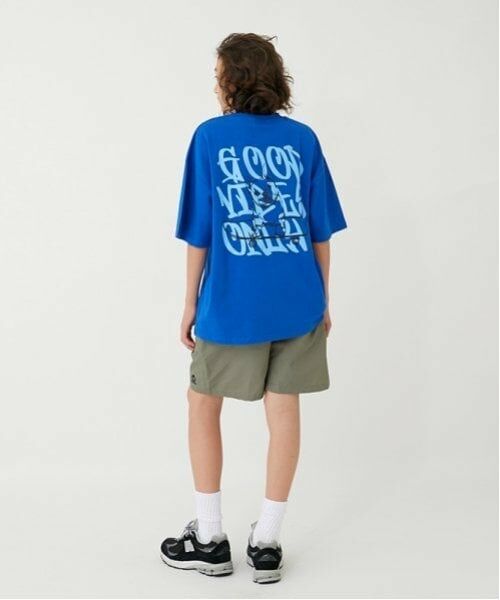 GLAZOS / グラソス Tシャツ | 【大人向けサイズあり】【接触冷感】ハイクールコットン・DOGプリント半袖Tシャツ | 詳細15