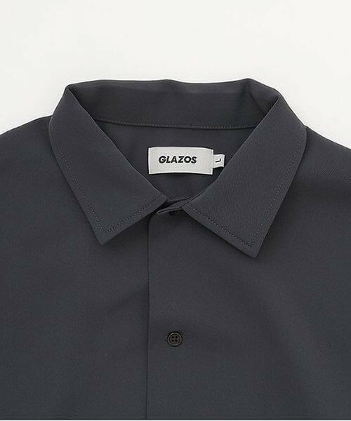GLAZOS / グラソス シャツ・ブラウス | 【大人向けサイズあり】トロトロ・半袖開衿シャツ | 詳細2