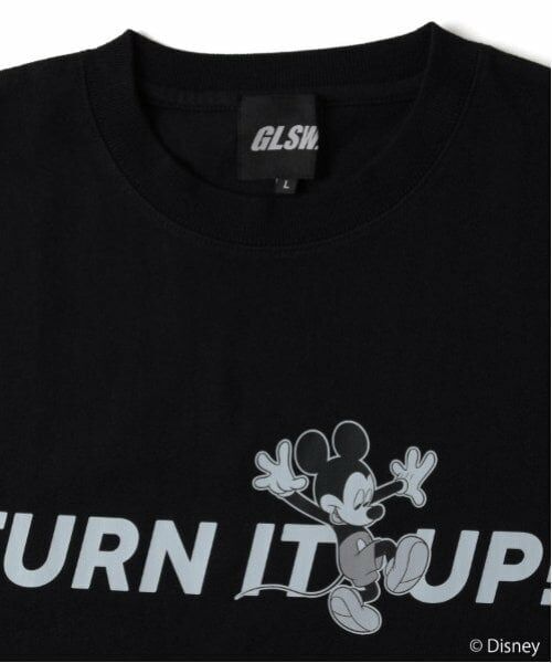 GLAZOS / グラソス Tシャツ | 【大人向けサイズあり】【GLSW.】【DISNEY】ミッキーマウス/フロントプリント半袖Tシャツ | 詳細3