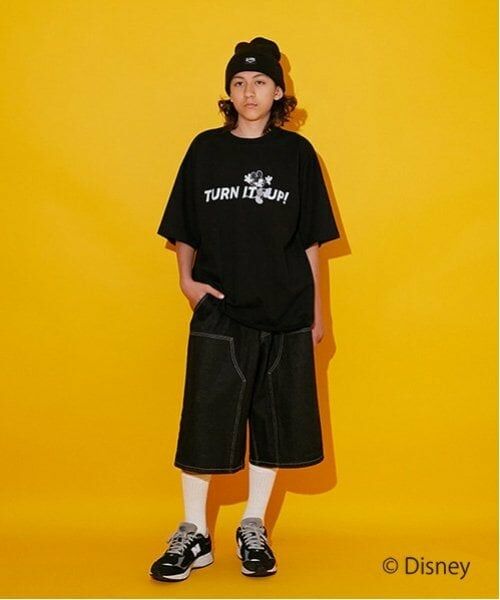 GLAZOS / グラソス Tシャツ | 【大人向けサイズあり】【GLSW.】【DISNEY】ミッキーマウス/フロントプリント半袖Tシャツ | 詳細8