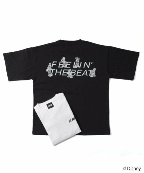GLAZOS / グラソス Tシャツ | 【大人向けサイズあり】【GLSW.】【DISNEY】ミッキーマウス＆フレンズ/バックプリント半袖Tシャツ | 詳細5