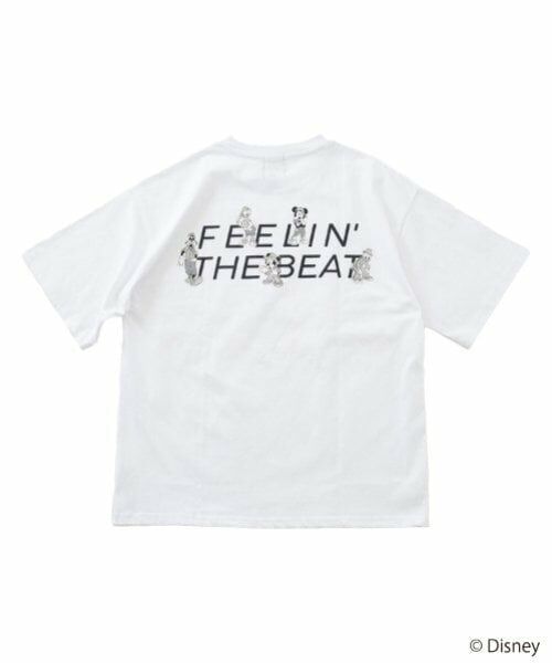 GLAZOS / グラソス Tシャツ | 【大人向けサイズあり】【GLSW.】【DISNEY】ミッキーマウス＆フレンズ/バックプリント半袖Tシャツ | 詳細6