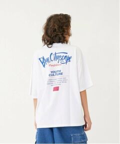 GLAZOS / グラソス Tシャツ | 【大人向けサイズあり】【接触冷感】ハイクールコットン・配色ロゴプリント半袖Tシャツ