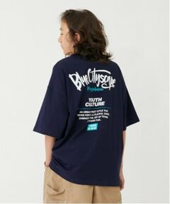 GLAZOS / グラソス Tシャツ | 【大人向けサイズあり】【接触冷感】ハイクールコットン・配色ロゴプリント半袖Tシャツ