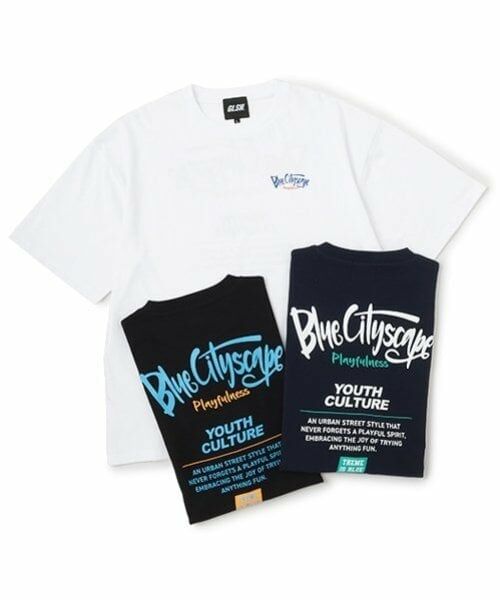 GLAZOS / グラソス Tシャツ | 【大人向けサイズあり】【接触冷感】ハイクールコットン・配色ロゴプリント半袖Tシャツ | 詳細10