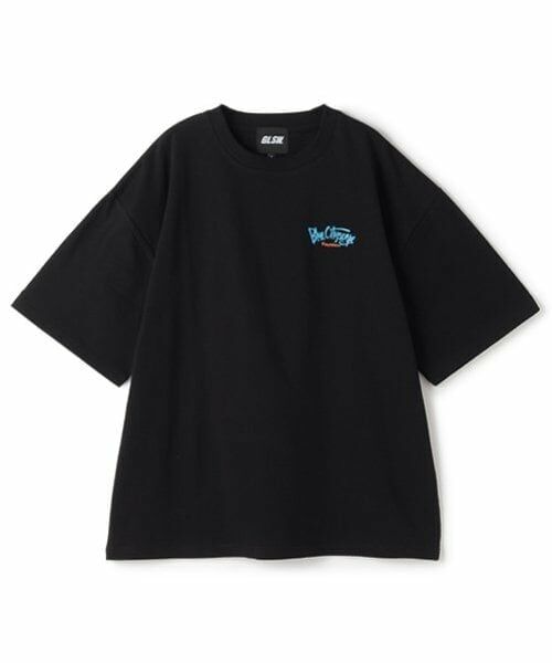 GLAZOS / グラソス Tシャツ | 【大人向けサイズあり】【接触冷感】ハイクールコットン・配色ロゴプリント半袖Tシャツ | 詳細13