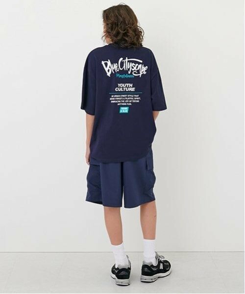 GLAZOS / グラソス Tシャツ | 【大人向けサイズあり】【接触冷感】ハイクールコットン・配色ロゴプリント半袖Tシャツ | 詳細20
