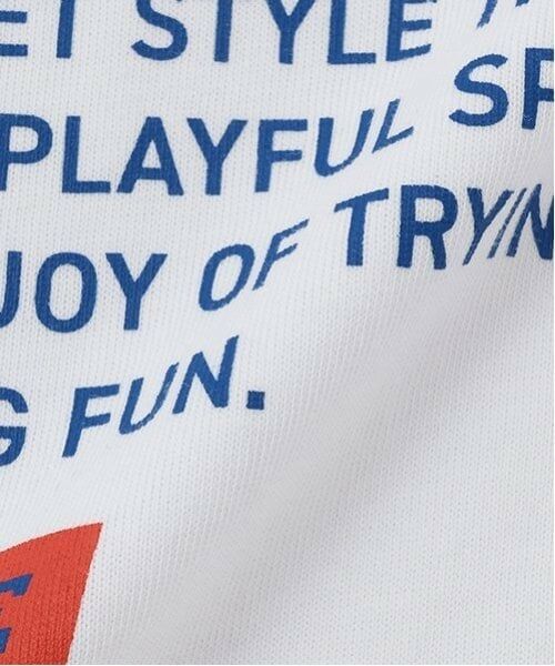 GLAZOS / グラソス Tシャツ | 【大人向けサイズあり】【接触冷感】ハイクールコットン・配色ロゴプリント半袖Tシャツ | 詳細9