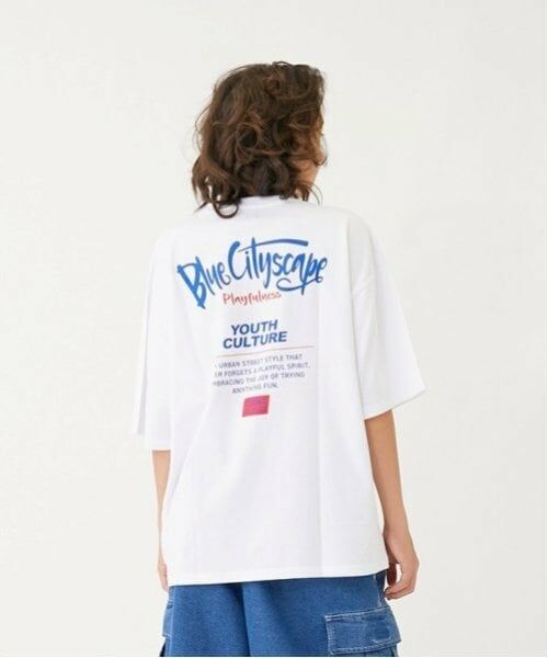 GLAZOS / グラソス Tシャツ | 【大人向けサイズあり】【接触冷感】ハイクールコットン・配色ロゴプリント半袖Tシャツ（白）