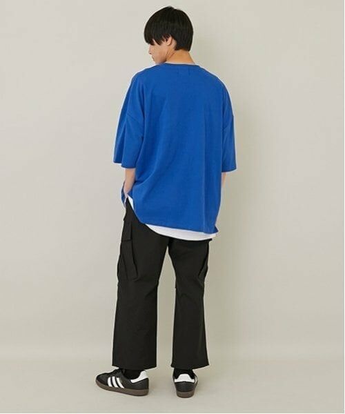 GLAZOS / グラソス Tシャツ | 【大人向けサイズあり】【接触冷感】ハイクールコットン・タンクトップつき5部袖Tシャツ | 詳細15