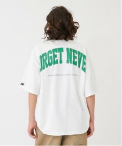 GLAZOS / グラソス Tシャツ | 【大人向けサイズあり】【FORGETNEVER】バックアーチカレッジロゴ半袖Tシャツ_GLSW