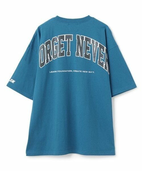 GLAZOS / グラソス Tシャツ | 【大人向けサイズあり】【FORGETNEVER】バックアーチカレッジロゴ半袖Tシャツ_GLSW | 詳細1