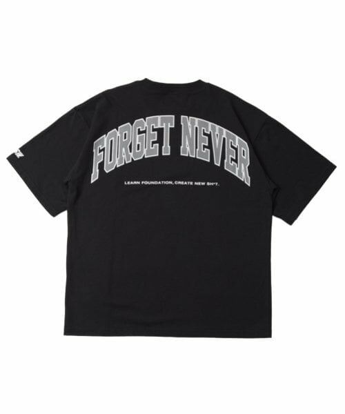 GLAZOS / グラソス Tシャツ | 【大人向けサイズあり】【FORGETNEVER】バックアーチカレッジロゴ半袖Tシャツ_GLSW | 詳細15
