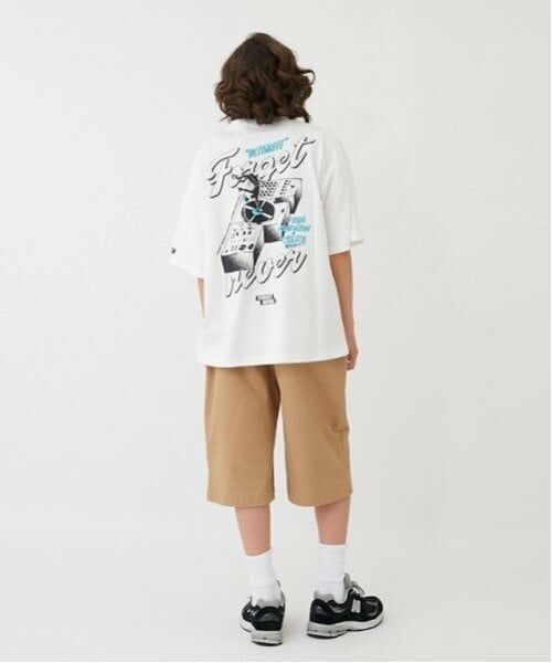 GLAZOS / グラソス Tシャツ | 【大人向けサイズあり】【FORGETNEVER】バックターンテーブル半袖ポケットTシャツ_GLSW | 詳細16