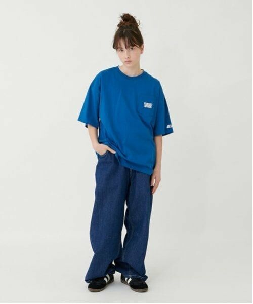 GLAZOS / グラソス Tシャツ | 【大人向けサイズあり】【FORGETNEVER】バックターンテーブル半袖ポケットTシャツ_GLSW | 詳細19