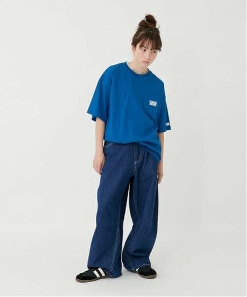 GLAZOS / グラソス Tシャツ | 【大人向けサイズあり】【FORGETNEVER】バックターンテーブル半袖ポケットTシャツ_GLSW | 詳細20