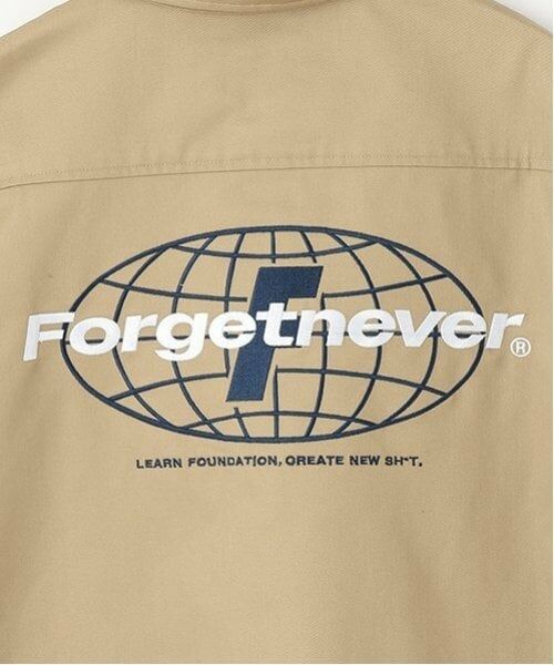 GLAZOS / グラソス シャツ・ブラウス | 【大人向けサイズあり】【FORGETNEVER】【セットアップ対応】T/Cツイルワーク半袖シャツ_GLSW | 詳細10