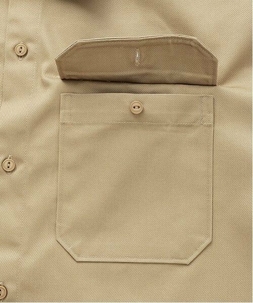 GLAZOS / グラソス シャツ・ブラウス | 【大人向けサイズあり】【FORGETNEVER】【セットアップ対応】T/Cツイルワーク半袖シャツ_GLSW | 詳細5