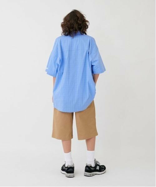 GLAZOS / グラソス シャツ・ブラウス | 【大人向けサイズあり】【FORGETNEVER】チェック半袖シャツ_GLSW | 詳細14